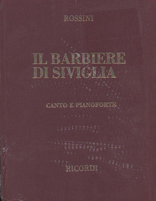 Il barbiere di Siviglia - The Barber of Seville - Ed. Critica A. Zedda - Testo cantato italiano e inglese - árie pro zpěv a klavír